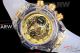 replica Hublot Big Bang Unico sapphire case yellow face white rubber replica watch (3)_th.jpg